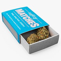 Juicy Jay Matches with Cannabis Buds Fur