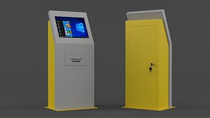 3D model Digital Kiosk