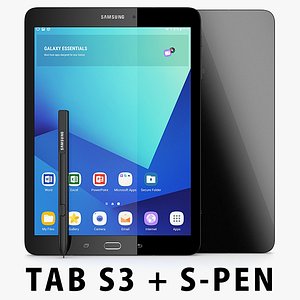 Samsung Tab S3 + New S-Pen Black