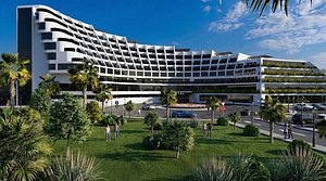 hotel resort 3D model