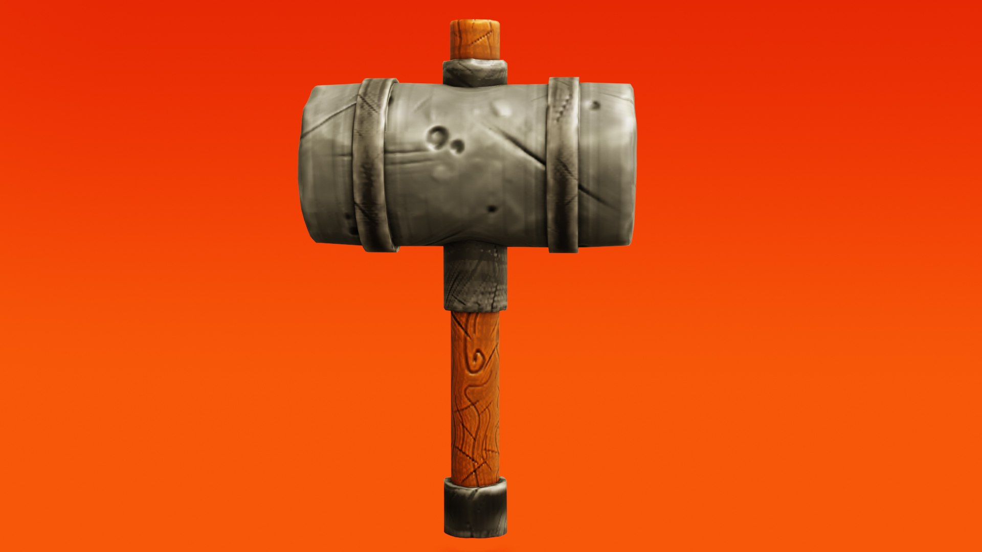 3D Stylized Hammer Model - TurboSquid 1957299