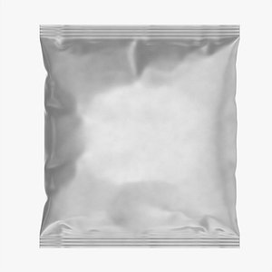 3D mockup snack square model