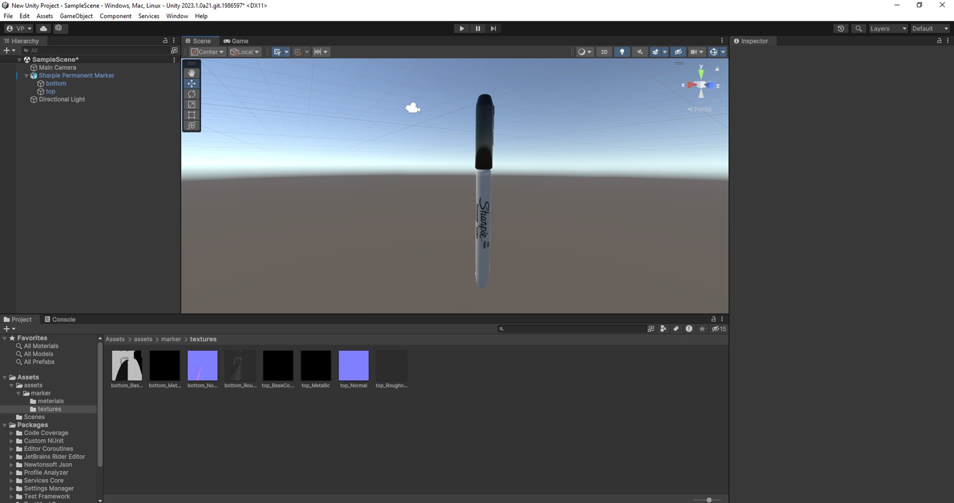 Sharpie Permanent Marker 3D Model - TurboSquid 2046097