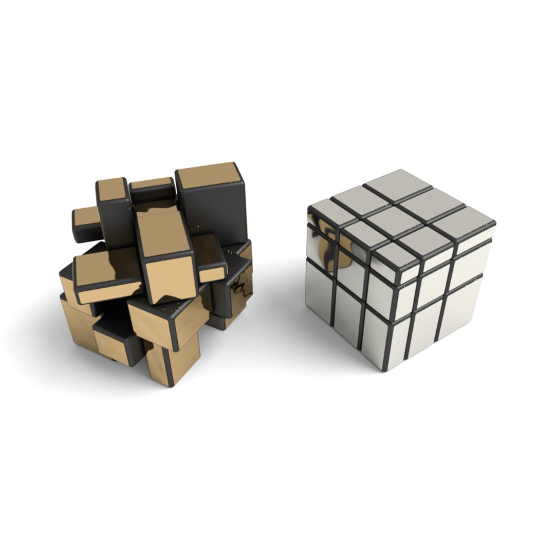 Rare Cube Puzzle Toy 3D Model - TurboSquid 1164899