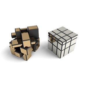 rare cube puzzle toy 3D model