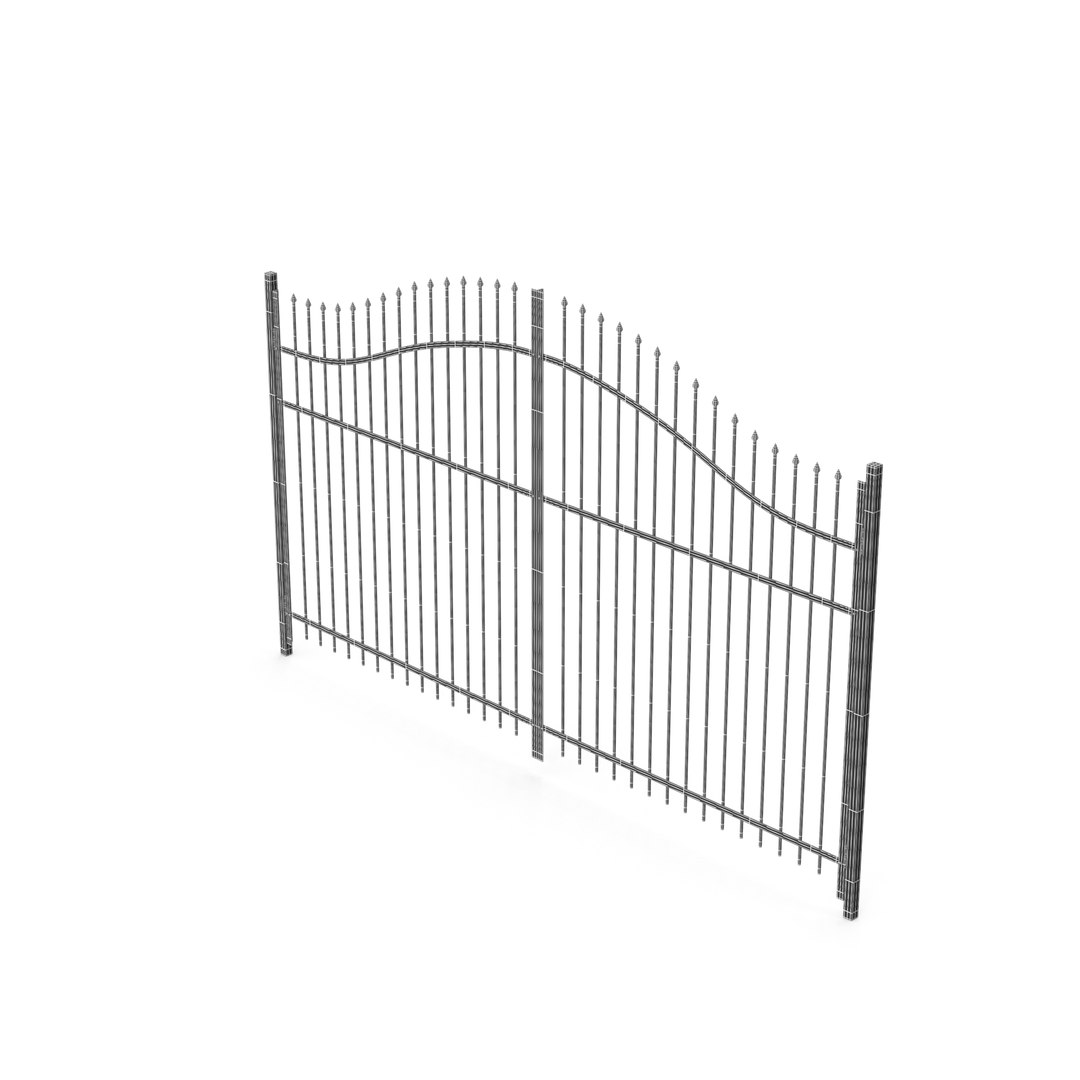 Metal Fence Gate Models Collection 3D - TurboSquid 2309090