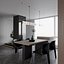 3D model Modern living room dining room