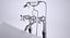 Vintage Badewanne Holywell Gusseisen