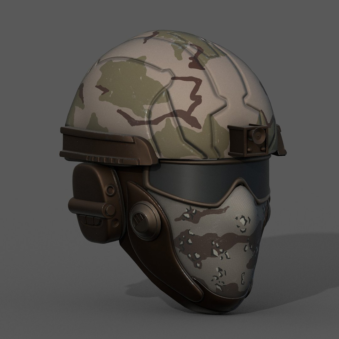 Helmet sci 3D model - TurboSquid 1531460