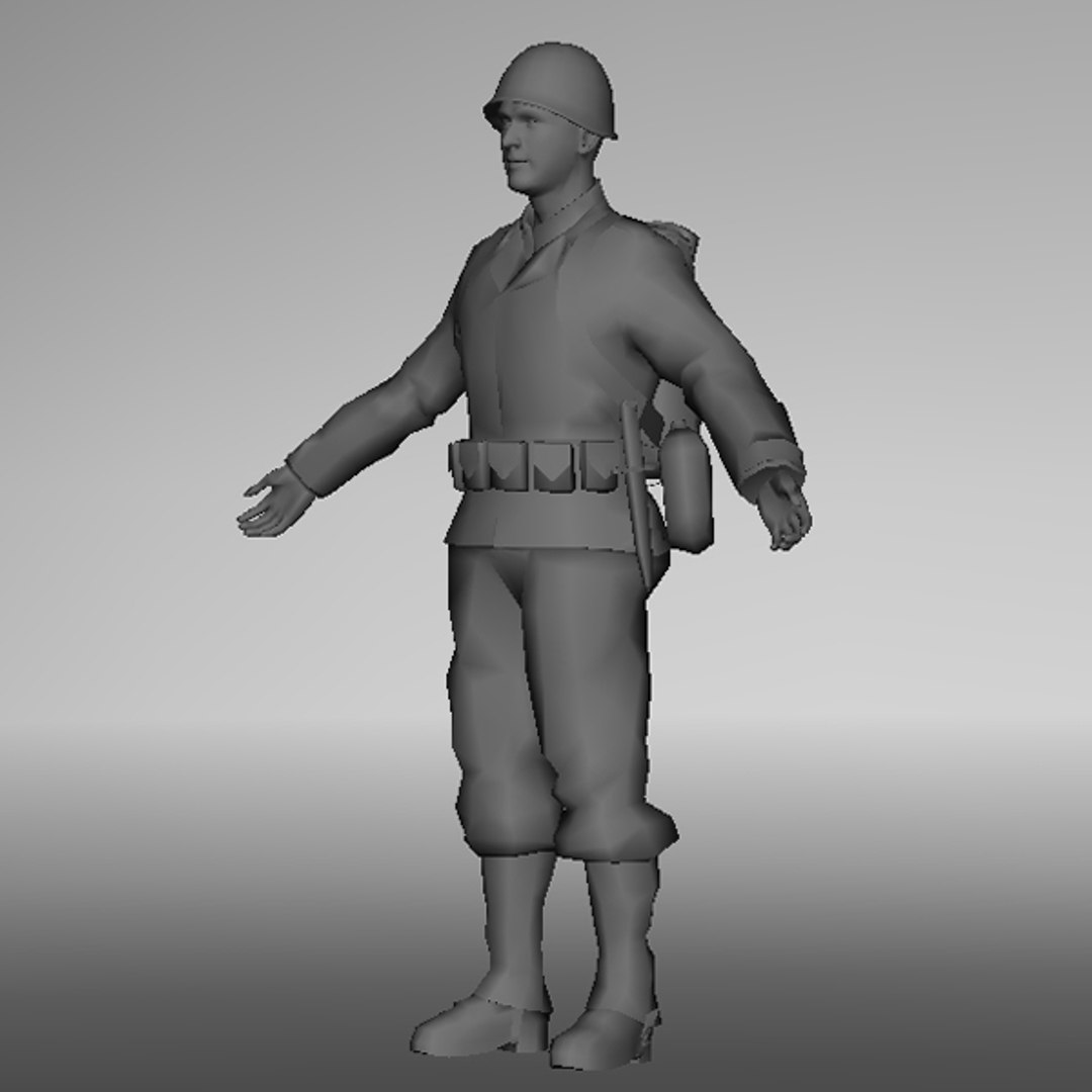 soldier rigging max