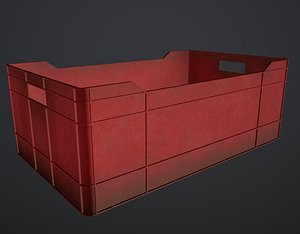 Plastic box 3D model