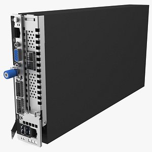 3D model blade server