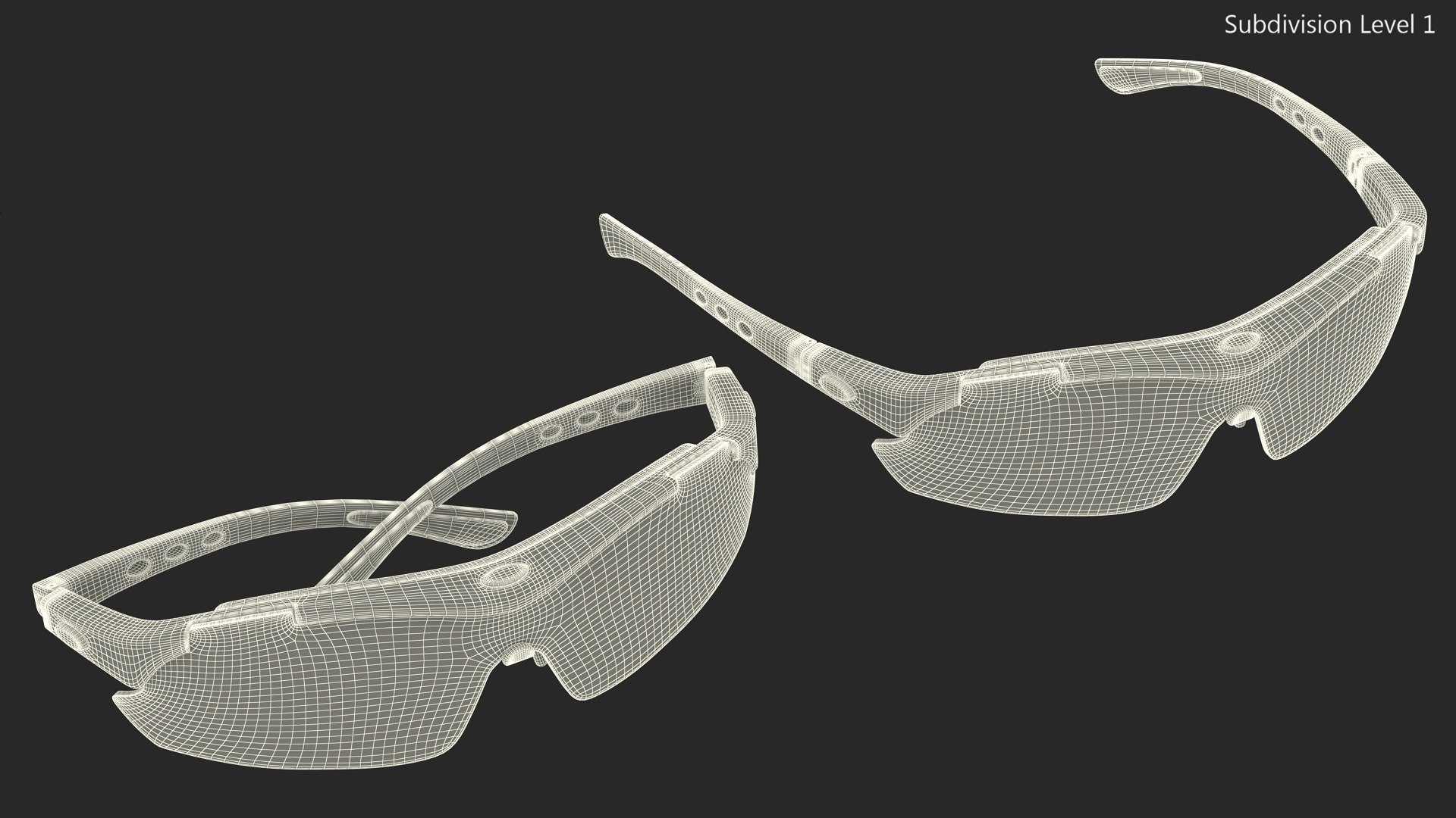 orange lens cycling glasses