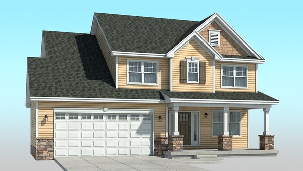 classic american house model