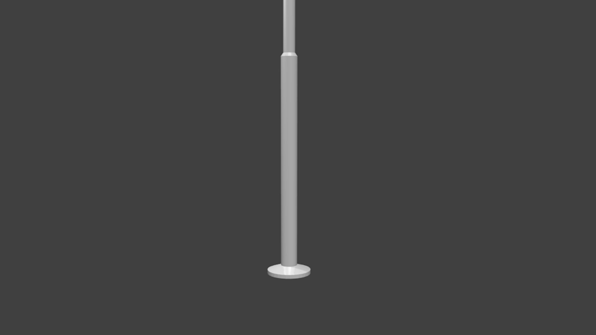 Modern lamppost 3D - TurboSquid 1376405