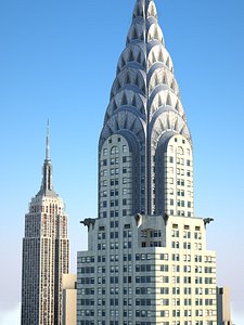 new york skyline empire state max