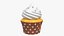 Cupcake Collection 3D model
