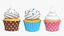 Cupcake Collection 3D model