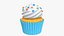 Cupcake Collection 3D model