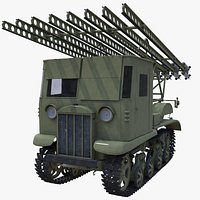 Soviet BM-13 Katyusha STZ-5-NATY