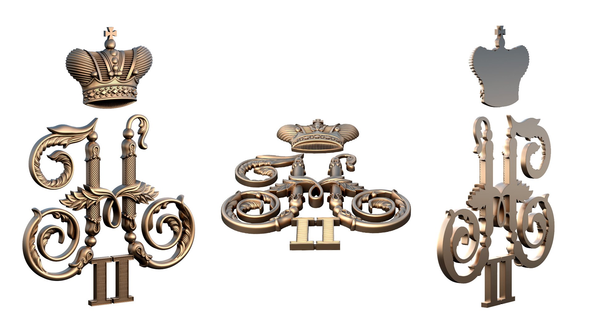 3D model Monogram Nikolas II https://p.turbosquid.com/ts-thumb/0Z/tPQBok/2b/venzel_n2_002/jpg/1638372488/1920x1080/fit_q87/124f421639a0a1ddefe4a87dd56ae0ac66618e97/venzel_n2_002.jpg