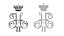 Monogram Nikolas II