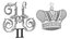 Monogram Nikolas II