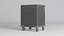 Gabinete de almacenamiento de herramientas modular de 5 cajones 4 PBR