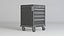 Gabinete de almacenamiento de herramientas modular de 5 cajones 4 PBR