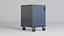 Gabinete de almacenamiento de herramientas modular de 5 cajones 4 PBR