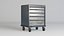 Gabinete de almacenamiento de herramientas modular de 5 cajones 4 PBR