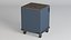 Gabinete de almacenamiento de herramientas modular de 5 cajones 4 PBR