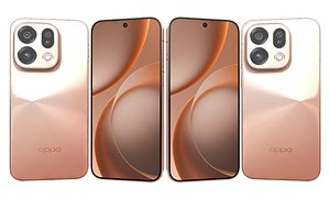 3D model OPPO Find X9s Sunset Orange
