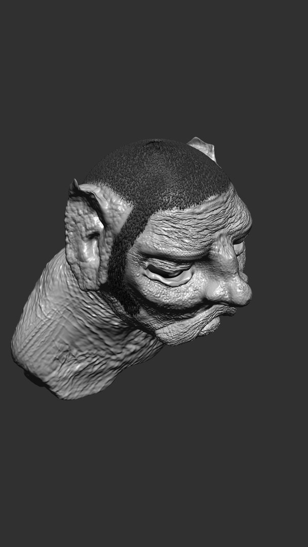 Bust Man Mutant Obj Free