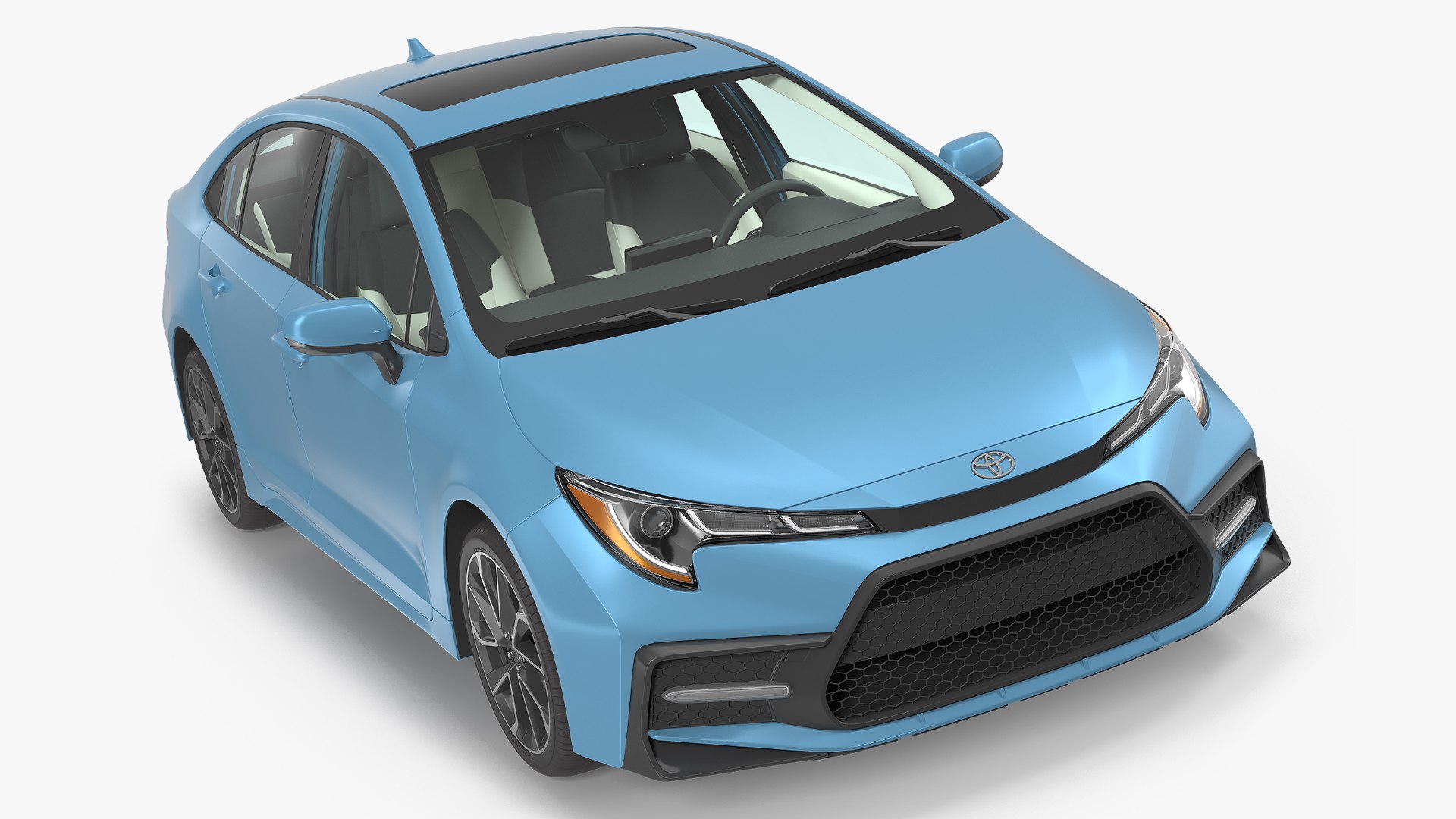 Toyota Corolla 2020 3D model preview