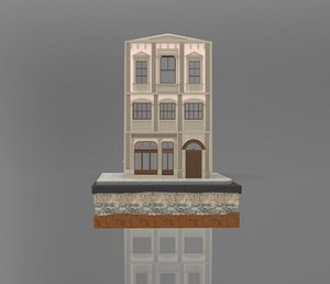 istanbul stone building 3D
