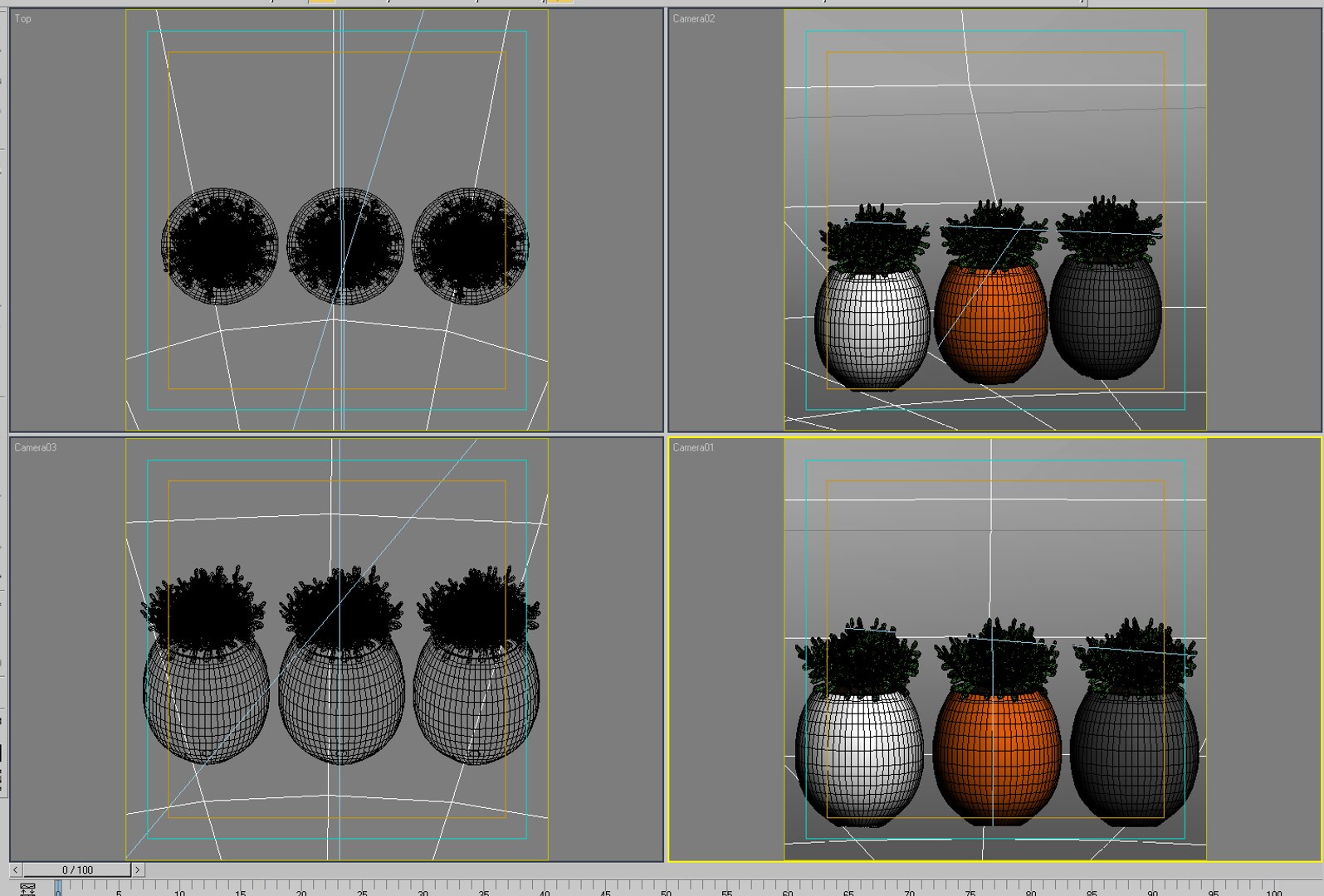 Max Plant Flowerpot Realistic