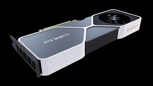 Nvidia Geforce RTX 3080 Ti 3D model