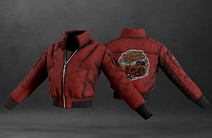 Acreage Workwear Jacket - MetaHuman Compatible 3D model