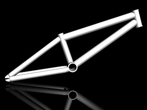 free max model bmx frame