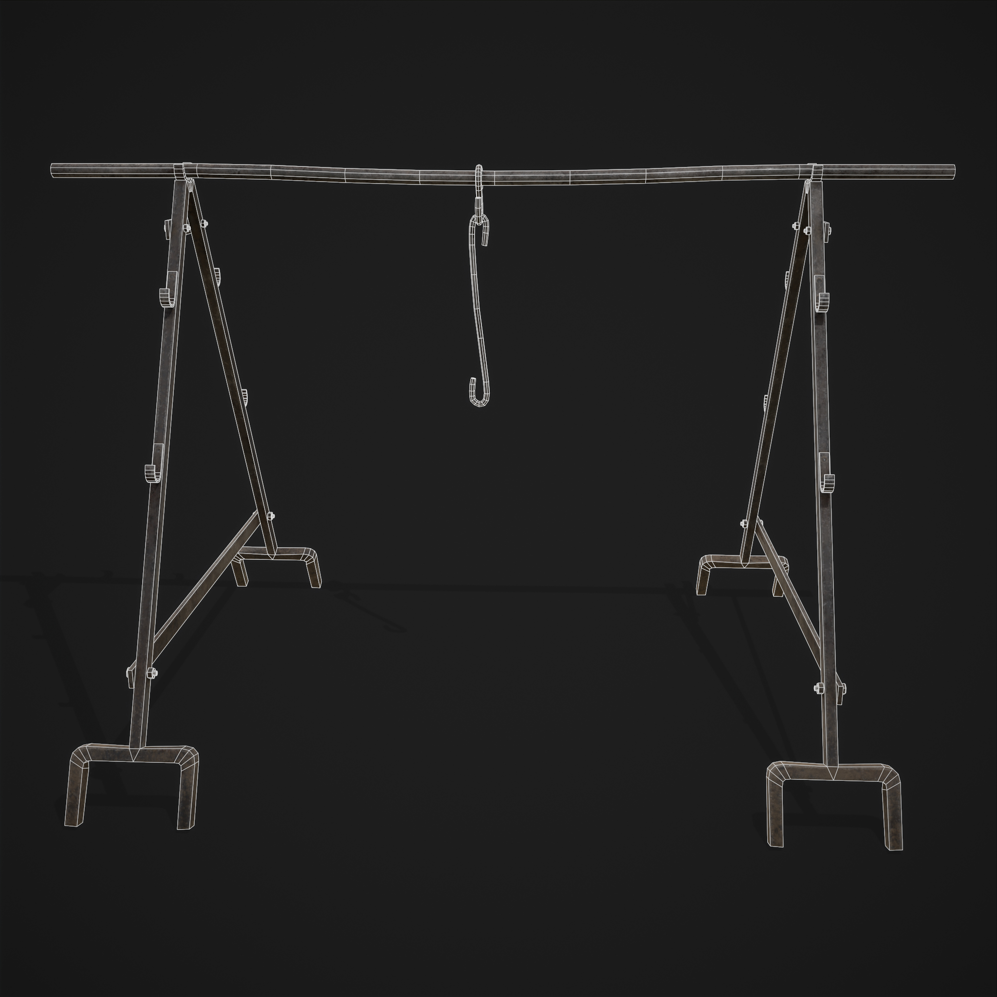 3D Cooking Stand model - TurboSquid 1824583