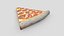 Tranche de pizza au salami