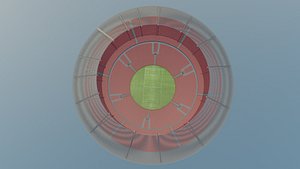 3D Football Stadium