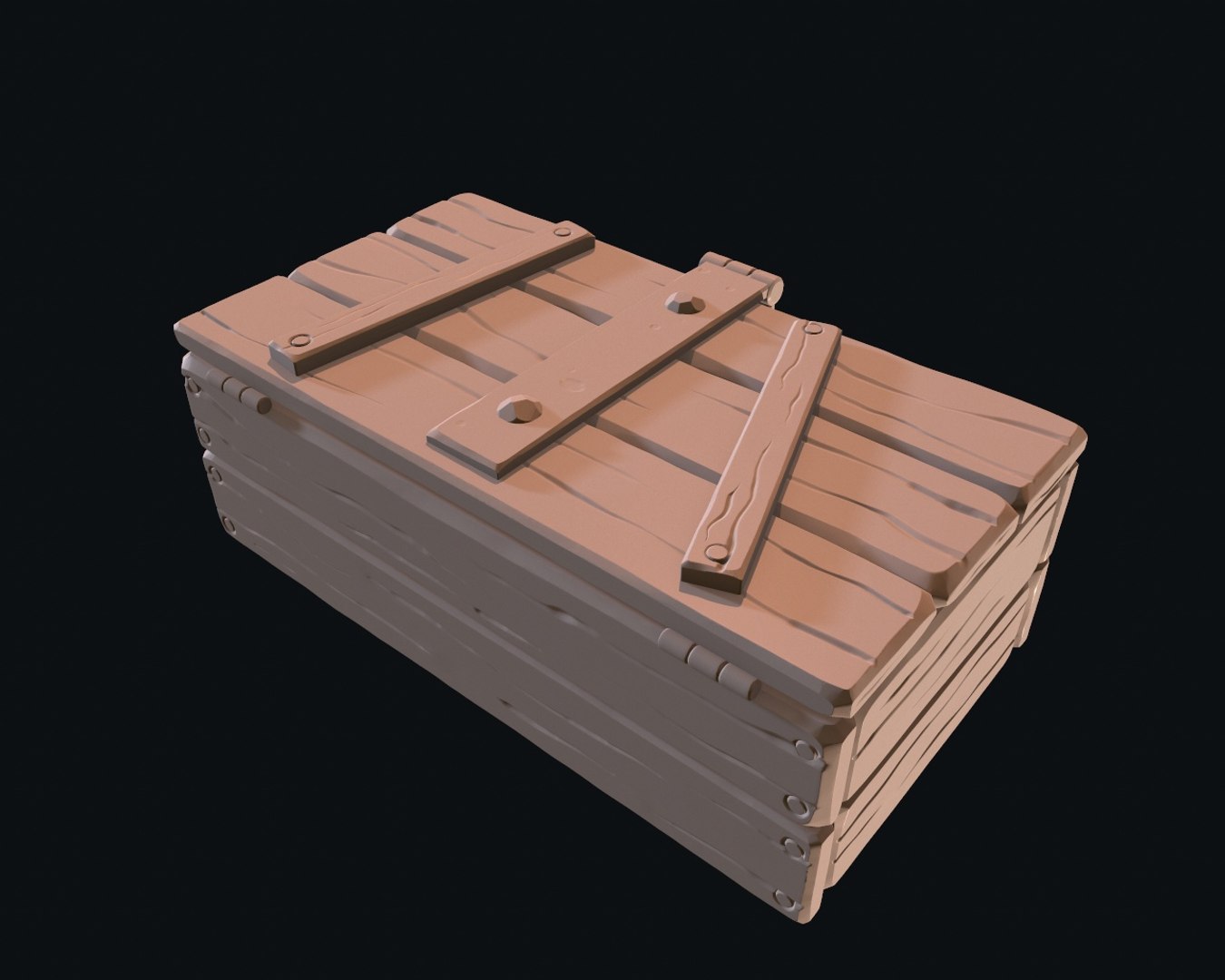 Stylized box 3D model - TurboSquid 1627213