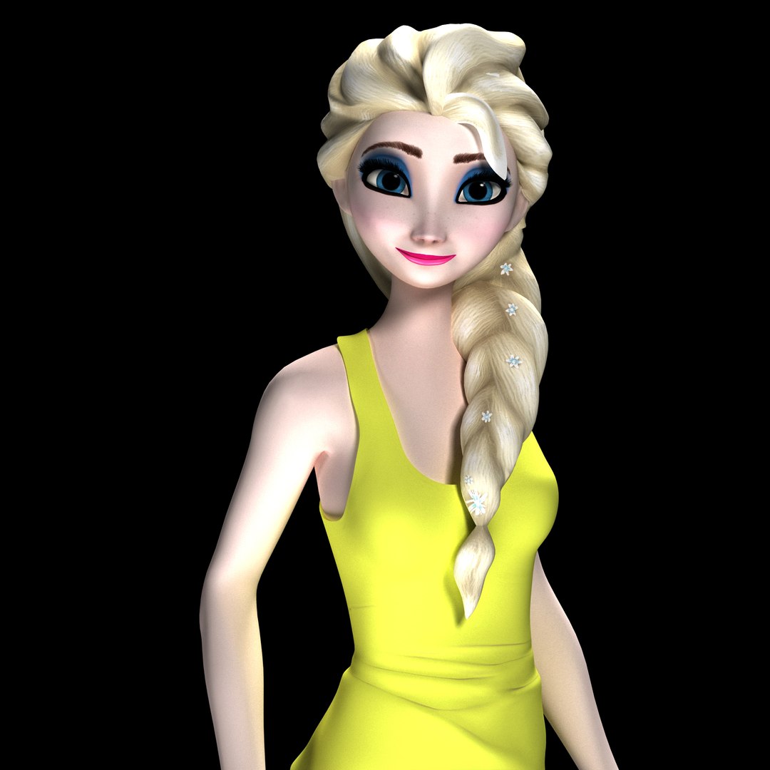 3D Model Elsa Sport - TurboSquid 2117108
