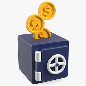 Safe Box Stylized Icon