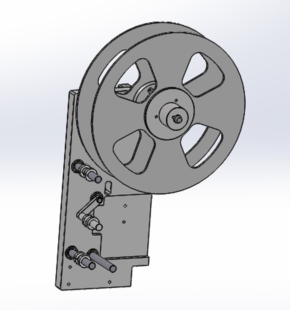 3D Guide Wheel Laminated Machine Model - TurboSquid 1230823
