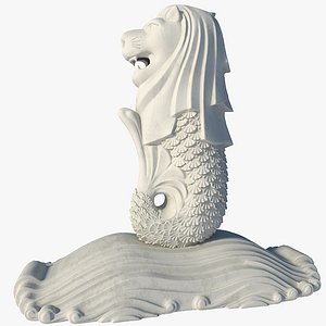 Merlion Statue