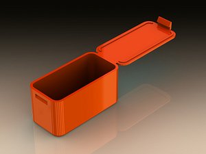 3D Snap Fit Plastic Box