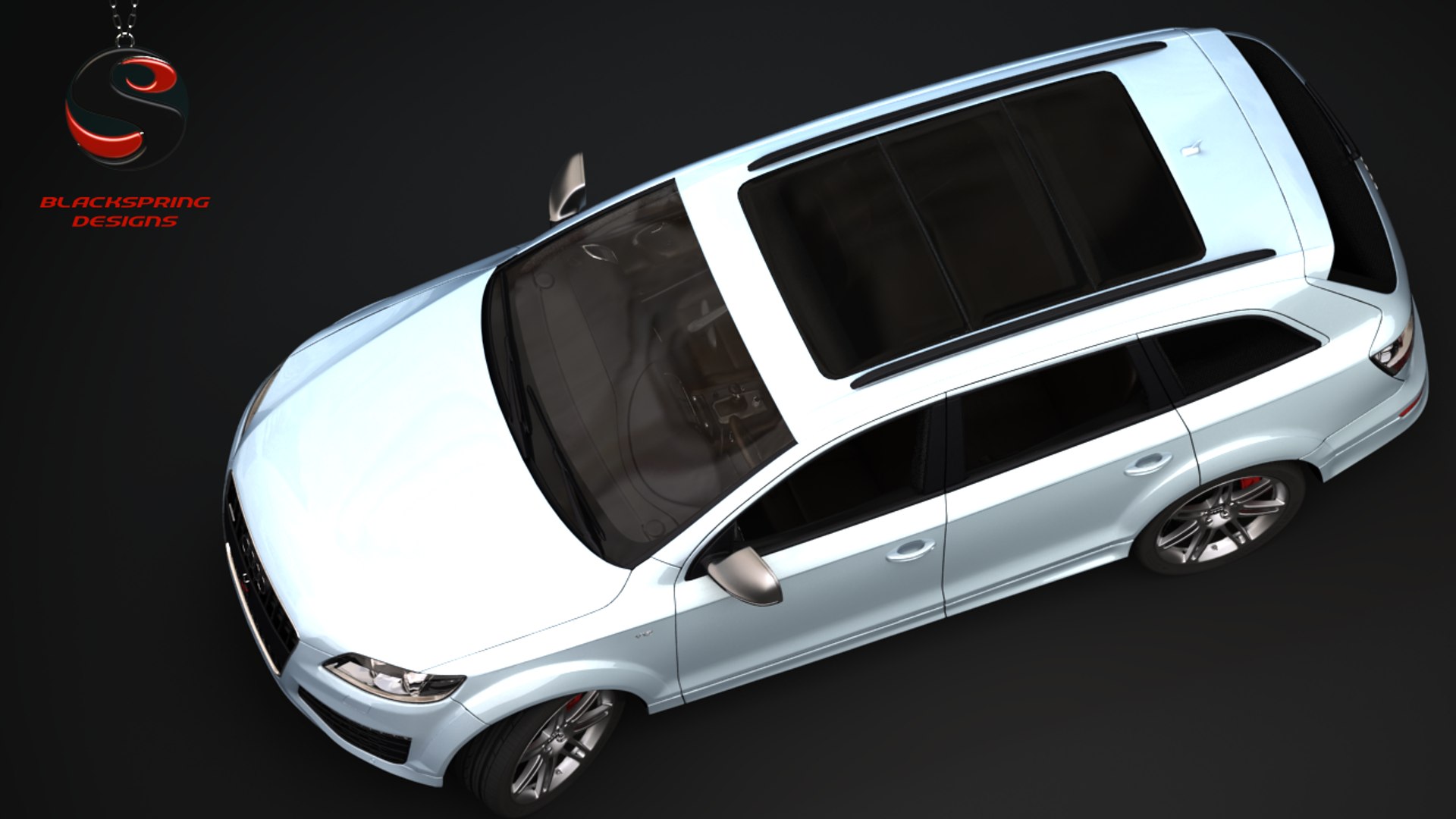 3d Audi Q7 V12 Tdi, image size:1920x1080
